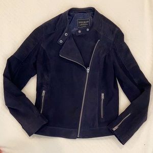 Lucky Brand Leather Moto Jacket